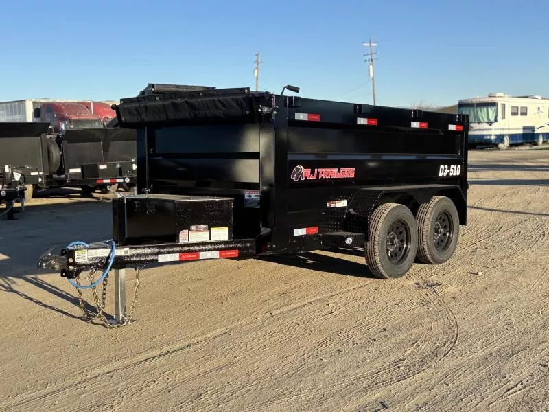 2026 R & J Trailers Inc 5'x10' Dump Trailer