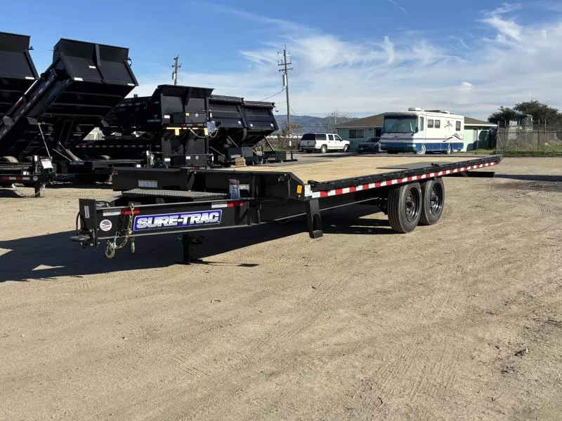 2026 Sure-Trac 8.5'x22' HD Power Tilt Deckover Trailer