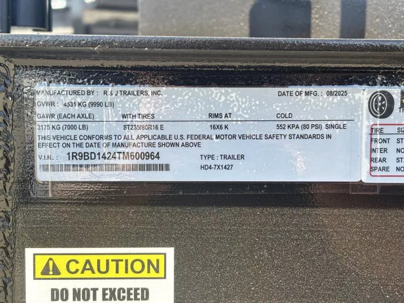 new Dump Trailers R & J Trailers Inc  for sale, in Salinas, CA Thumbnail 18