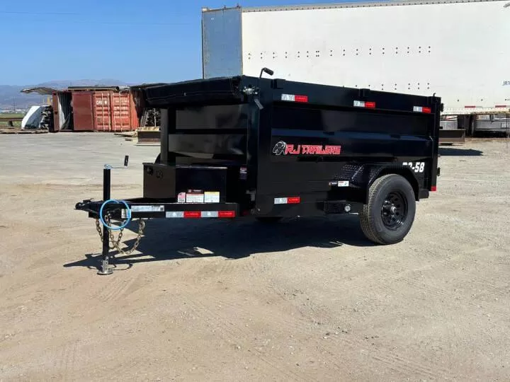 2026 R & J Trailers Inc 5'x8' Dump Trailer