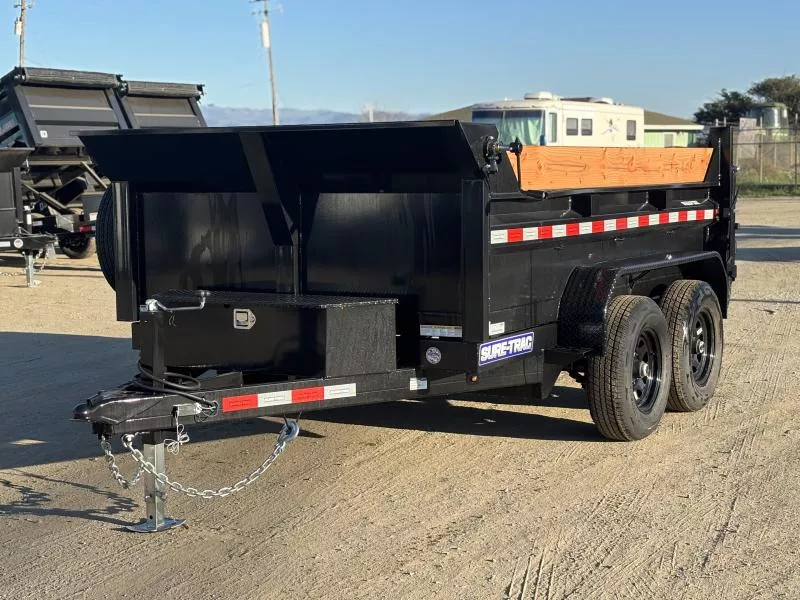 2026 Sure-Trac 6'x10' SD Low Profile Dump Trailer
