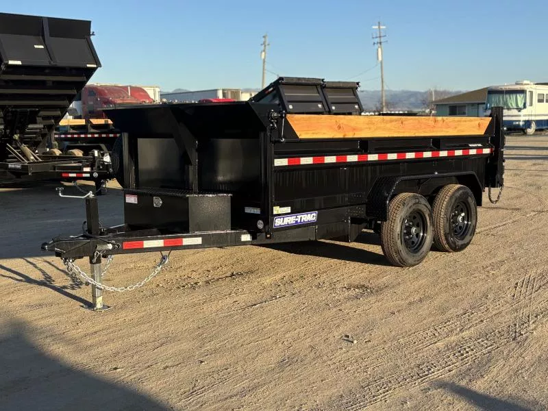 2025 Sure-Trac 6'x12' SD Low Profile Dump Trailer