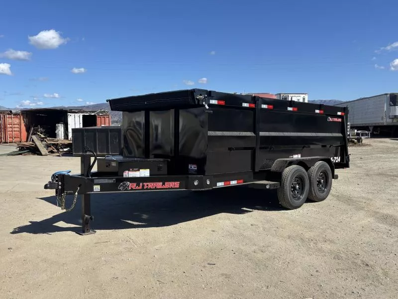 2026 R & J Trailers Inc 7'x14' HD Dump Trailer