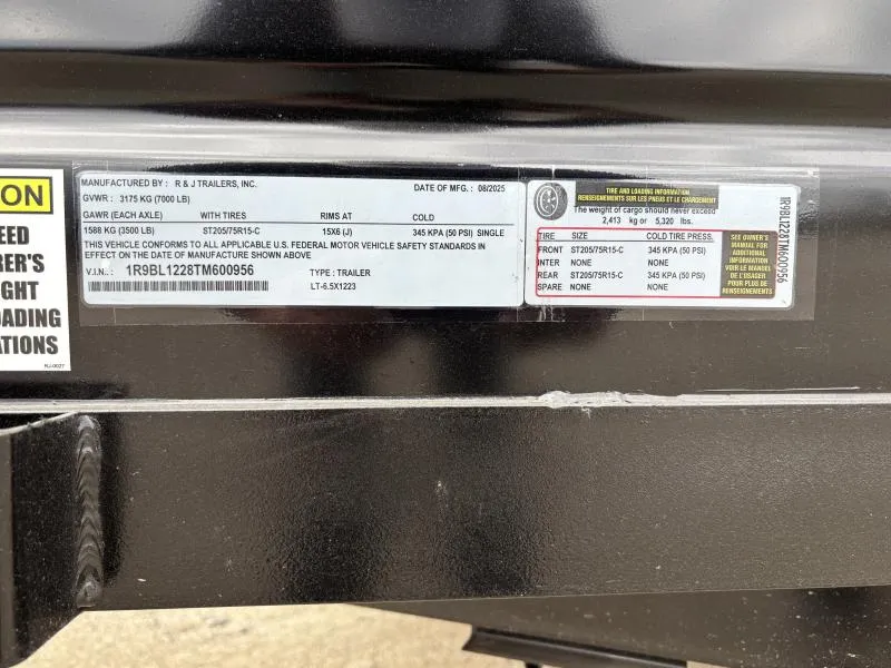 new Equipment / Flatbed Trailers R & J Trailers Inc  for sale, in Salinas, CA Thumbnail 9