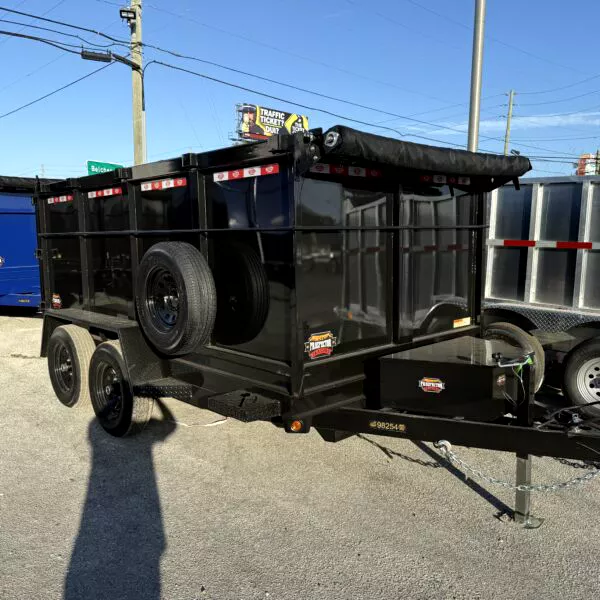 2025 Covered Wagon Trailers 6x12x4 Dump Trailer