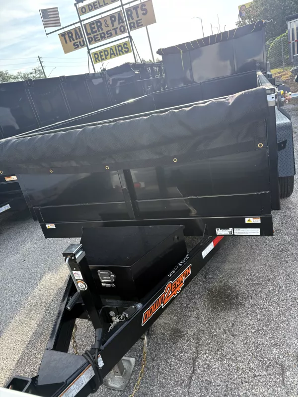 2025 Down 2 Earth Trailers 6x12x2 Dump Trailer