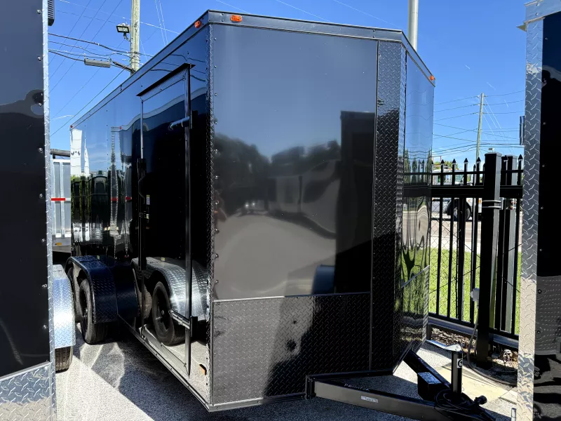 2025 All World Trailers 7x16 Cargo / Enclosed Trailer