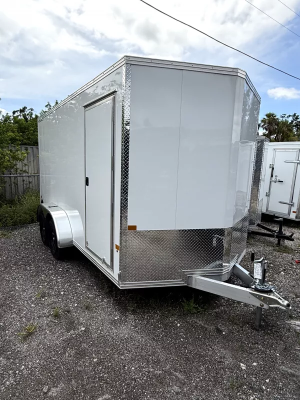 2025 Alcom-Stealth 7x14 Cargo / Enclosed Trailer