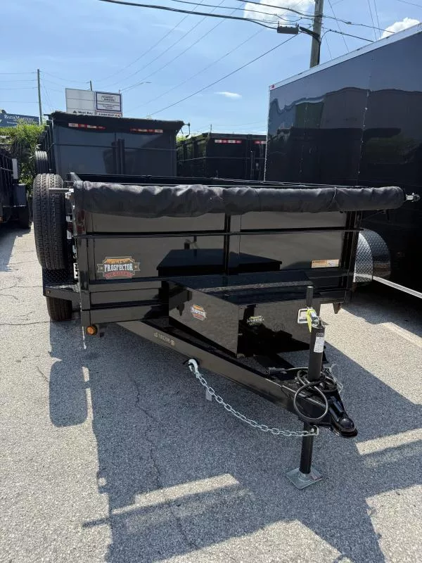 2025 Covered Wagon Trailers 6x10x2 Dump Trailer