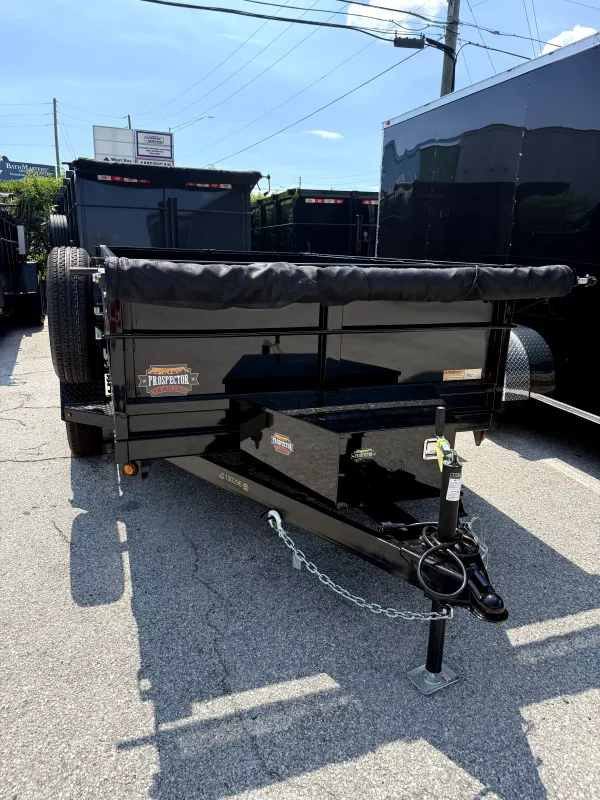 2025 Covered Wagon Trailers 5x10x2 Dump Trailer