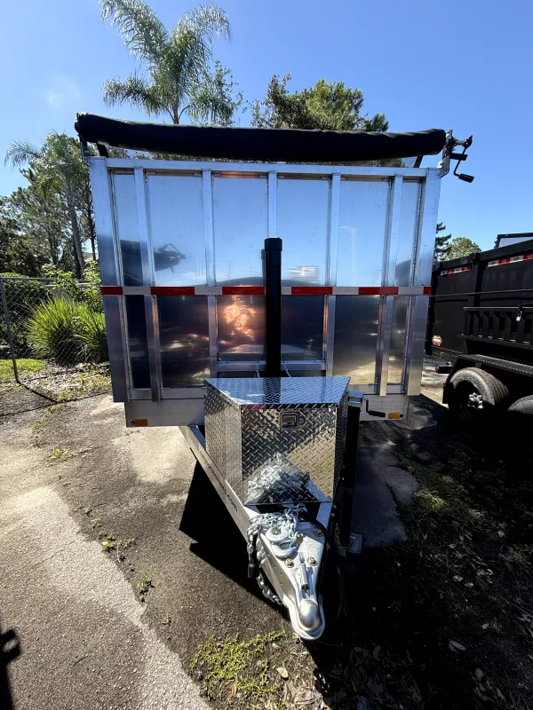2025 ALCOM 7x14x4 Dump Trailer