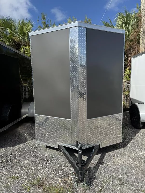 2025 All World Trailers 6x10 Cargo / Enclosed Trailer