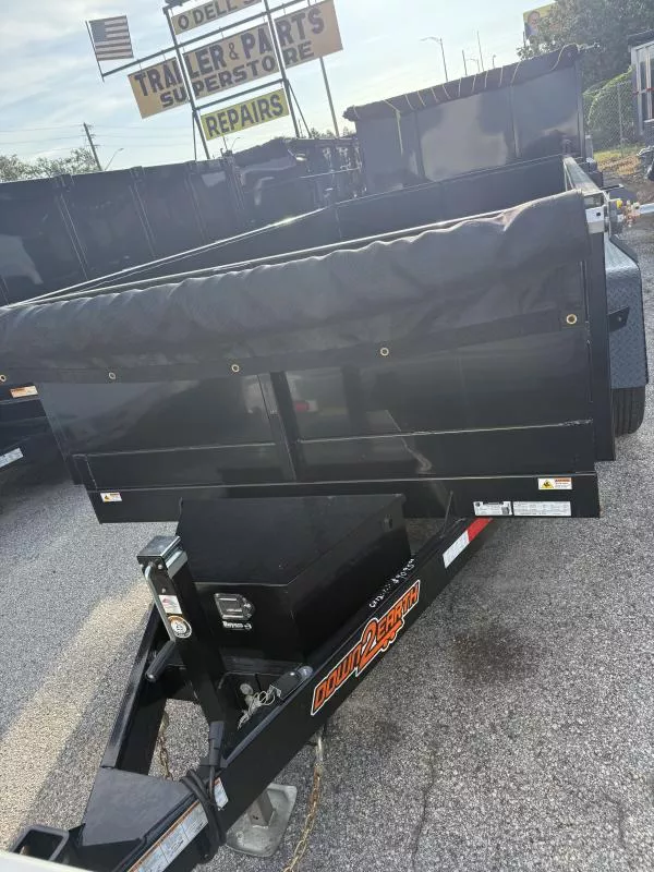 2025 Down 2 Earth Trailers 6x12x2 Dump Trailer