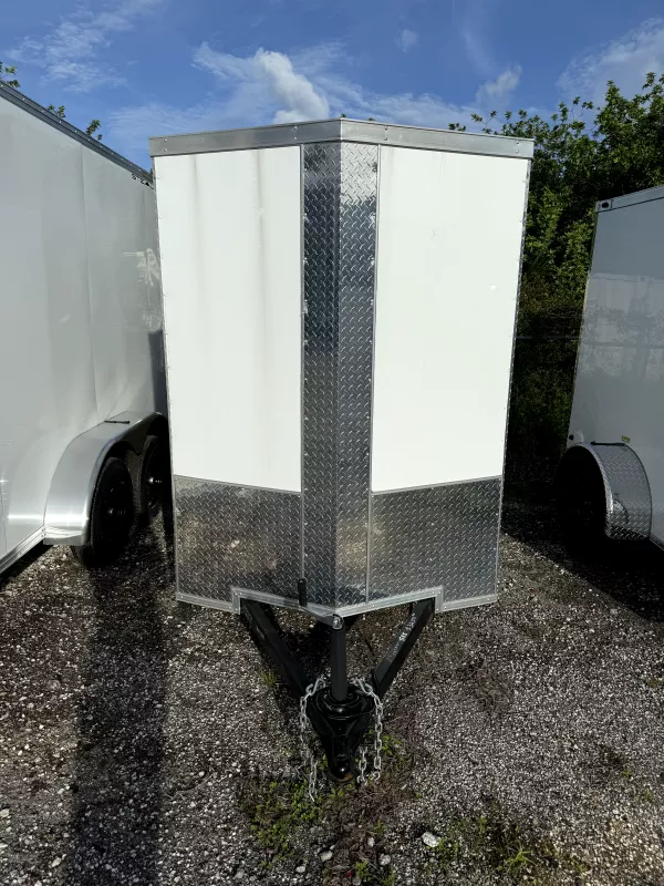 2025 All World Trailers 5x8 Cargo / Enclosed Trailer