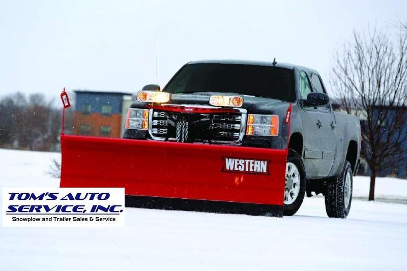 Western HTS Snow Plow Tom's Trailer and Snowplow, in Erie, PA