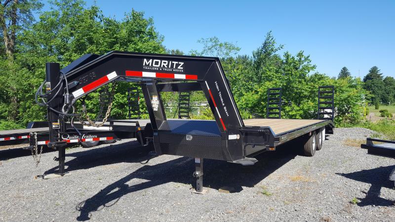 Moritz MI FGSH20-5-J Gooseneck Equipment Trailer Moritz MI FGSH20-5-J Gooseneck Equipment Trailer