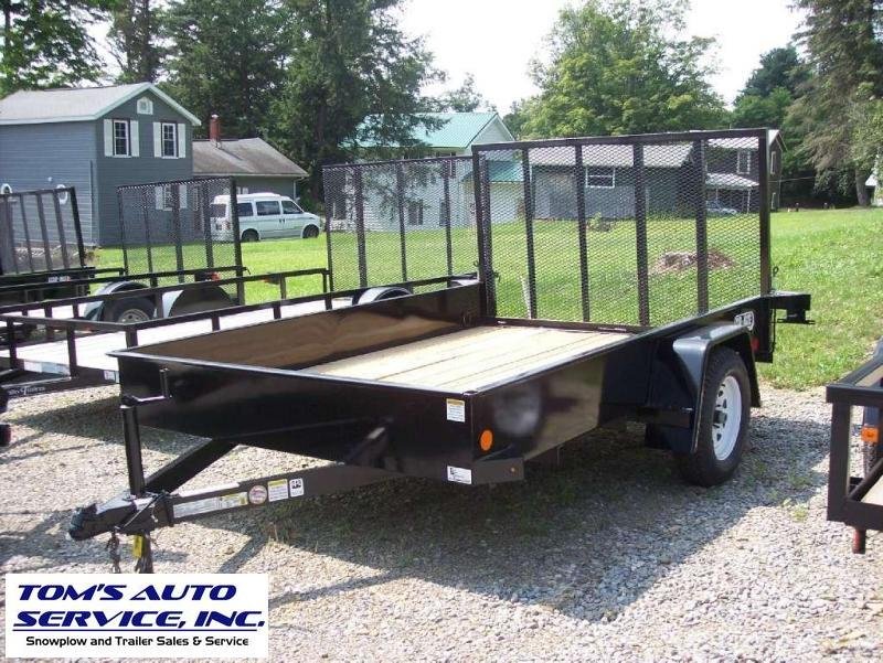 Car Mate Trailers 6 x 12 SST Utility Trailer Car Mate Trailers 6 x 12 SST Utility Trailer
