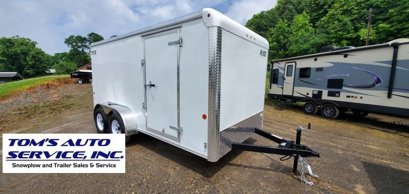 Car Mate Trailers 7 x 14 HD Sportster Enclosed Cargo Trailer Car Mate Trailers 7 x 14 HD Sportster Enclosed Cargo Trailer