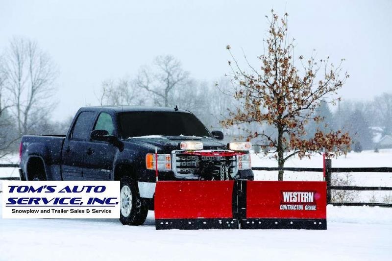 Western HTS Snow Plow Tom's Trailer and Snowplow, in Erie, PA