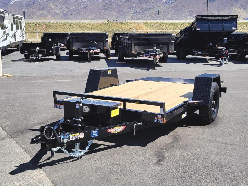 2021 H & H 12' Flatbed Trailer 2021 H & H 12' Flatbed Trailer