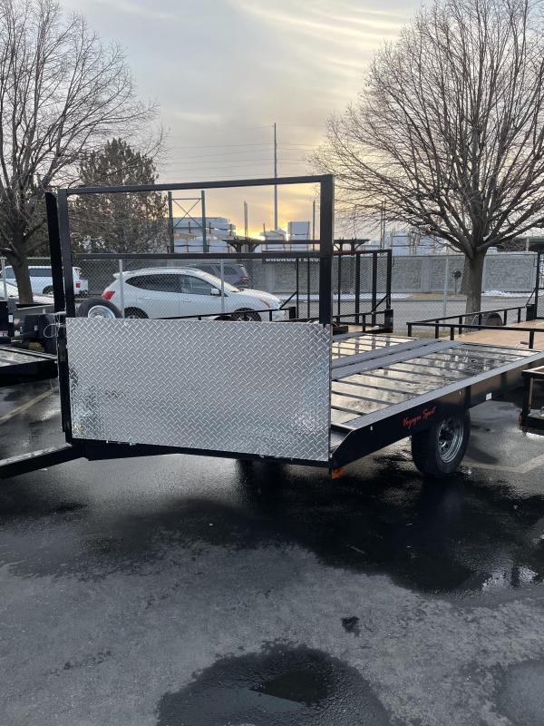 2021 Echo 11' Flatbed Snowmobile Trailer 2021 Echo 11' Flatbed Snowmobile Trailer
