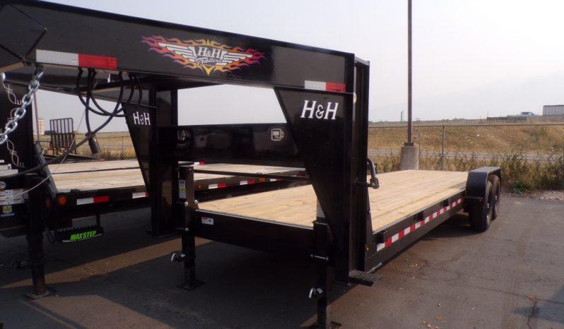 2021 H & H 24′ Gooseneck Flatbed Trailer 2021 H & H 24′ Gooseneck Flatbed Trailer
