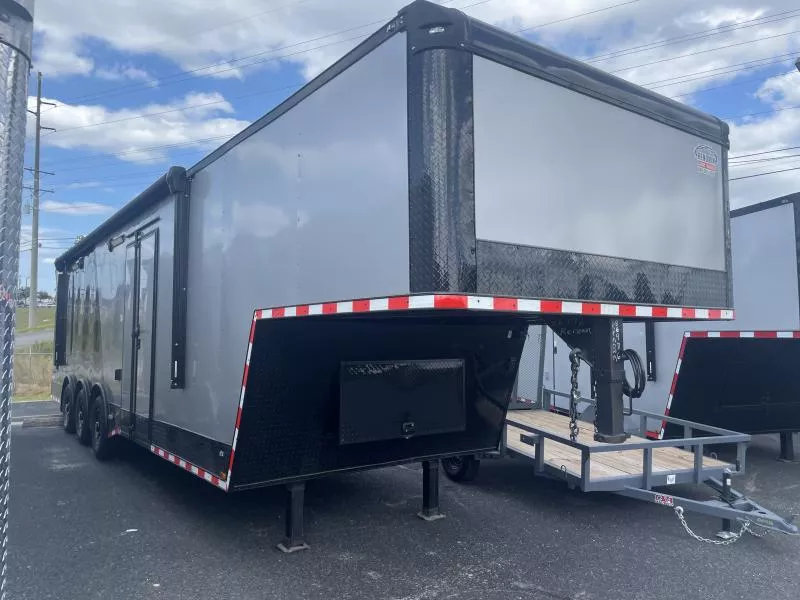 2026 Freedom Trailers 8.5 X 36 Gooseneck Cargo Enclosed Cargo Trailer / Race Trailer