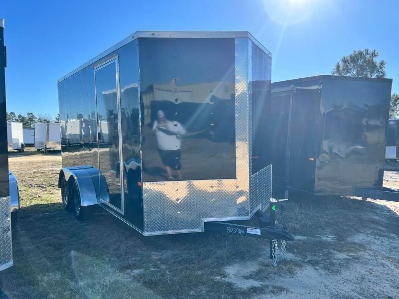 2023 Rock Solid Cargo 7 x 14 TA Cargo / Enclosed Trailer Living