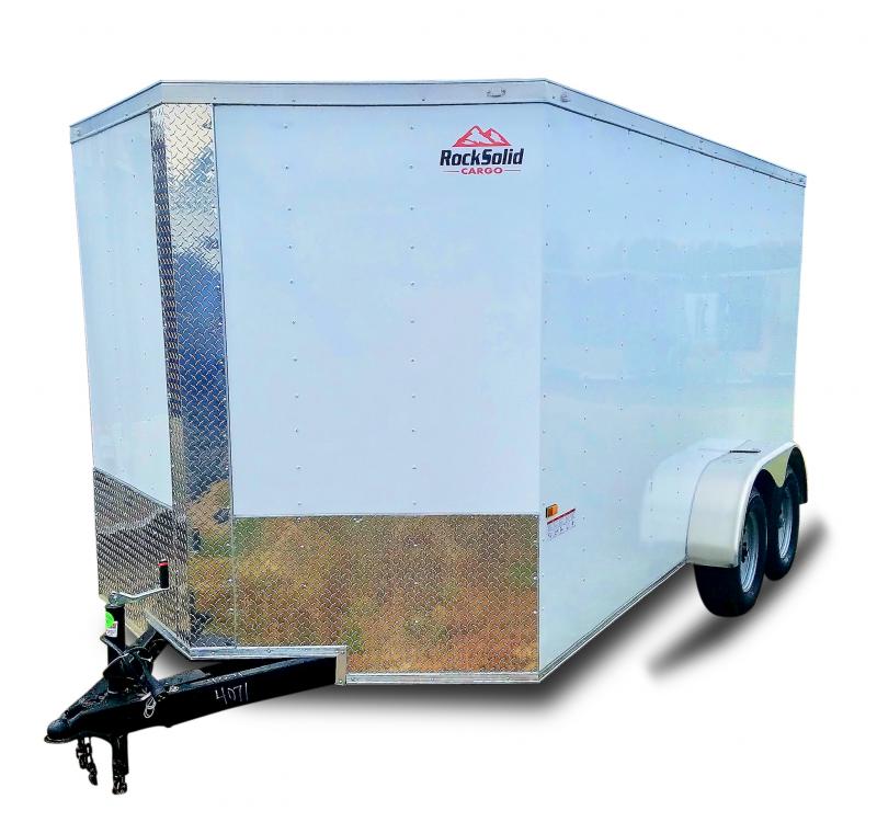 2021 Rock Solid Cargo 7 x 14 TA Cargo / Enclosed Trailer 2021 Rock Solid Cargo 7 x 14 TA Cargo / Enclosed Trailer