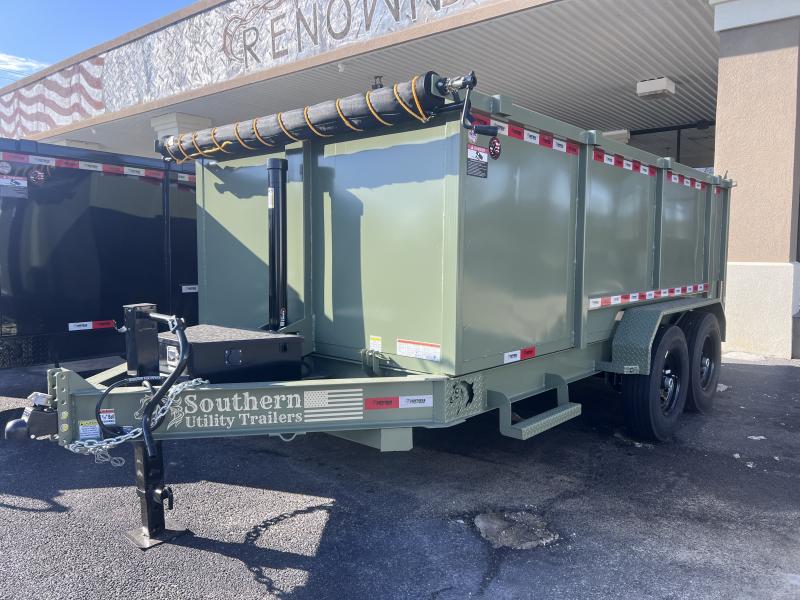 2025 Southern Utility 7X16X4 Dump Trailer 