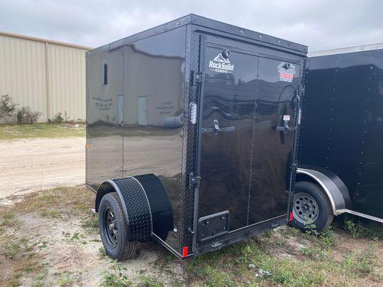 2023 Rock Solid Cargo 5 x 8 SA Cargo / Enclosed Trailer in Douglas, GA ...