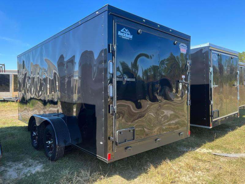 2023 Rock Solid Cargo 7 x 16 TA Cargo / Enclosed Trailer Rock Solid