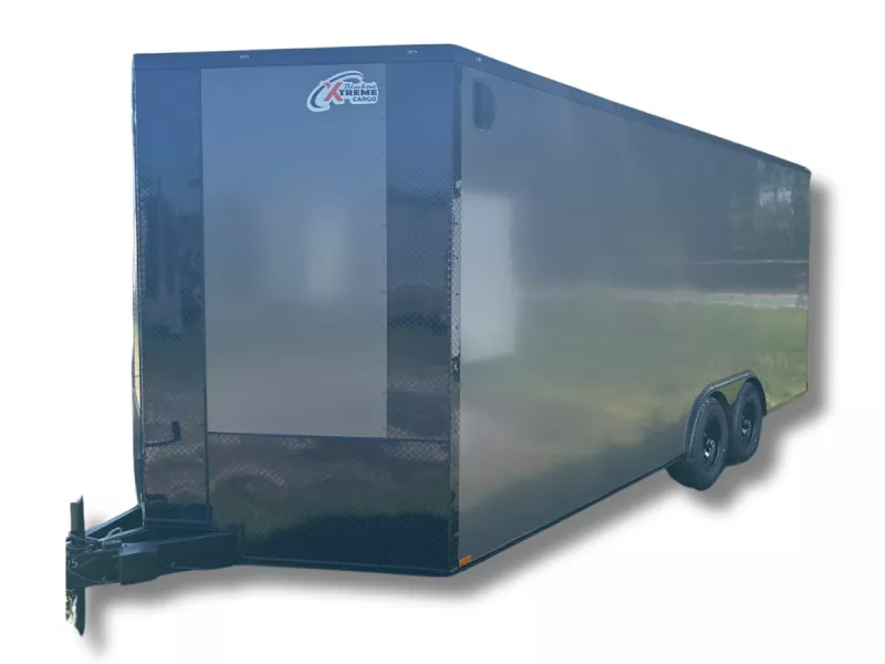 2026 Xtreme Cargo 8.5x20 TA Polycore Enclosed Cargo Trailer | 7ft, Blackout, Semi-Screwless