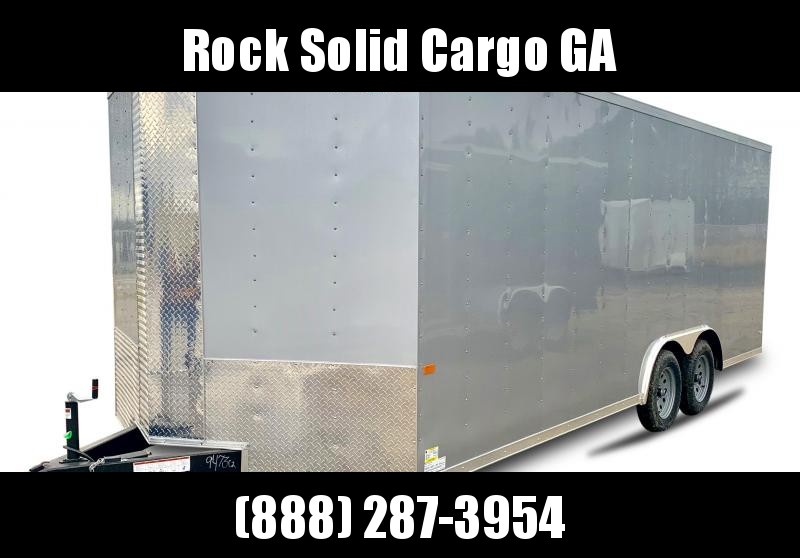 2021 Rock Solid Cargo 8.5 x 20 TA Enclosed Cargo Trailer w/ 5200 lb. Axles 2021 Rock Solid Cargo 8.5 x 20 TA Enclosed Cargo Trailer w/ 5200 lb. Axles
