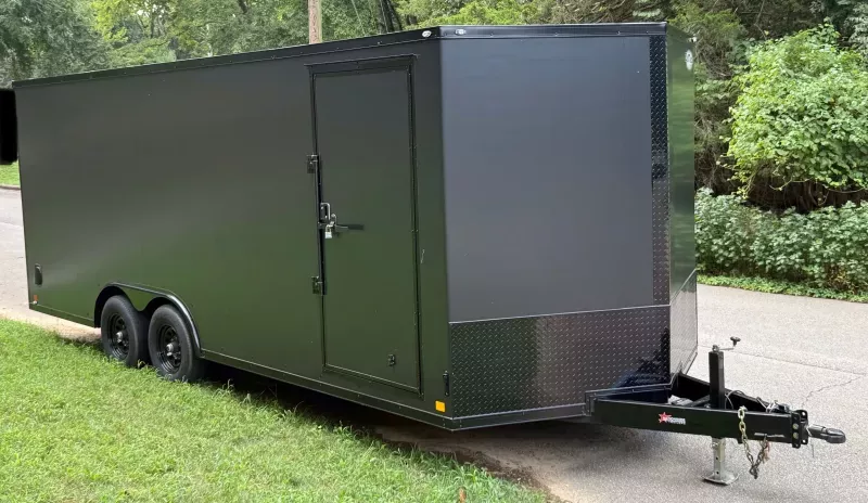 CellTech 8.5X20 Cargo & Car Trailer, 14K GVWR, 2023, <1k miles, Nearly New, Private Owner