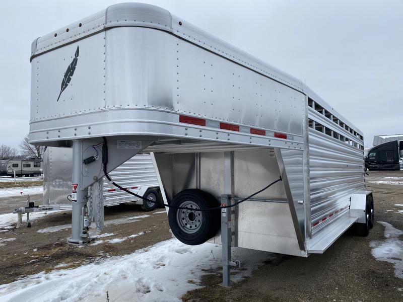 2020 Featherlite 6'7" X 20' Gooseneck Livestock Trailer 2020 Featherlite 6'7" X 20' Gooseneck Livestock Trailer