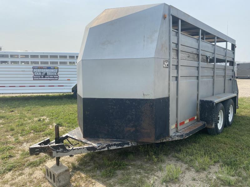1985 Hillsboro Industries 7 X 15 Livestock Trailer 1985 Hillsboro Industries 7 X 15 Livestock Trailer