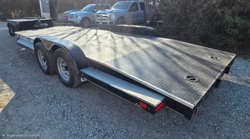 2016 Diamond C 20’ Carhauler trailer with winch