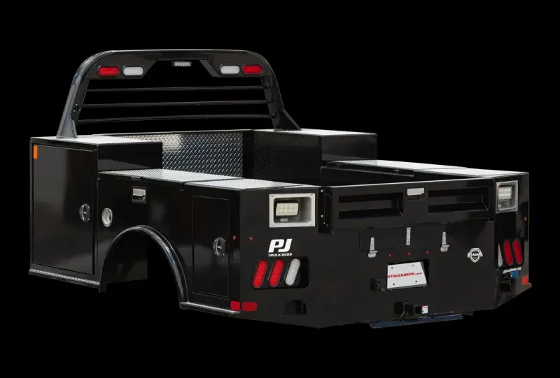 2026 PJ Truck Beds GT 8'6/97/57/42 Flat Decks