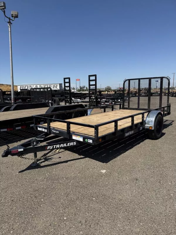 2026 PJ Trailers U7 Utility Trailer hsHcauhbe7xp