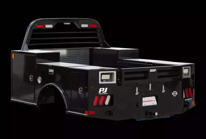 2025 PJ Truck Beds GT 8'6/84/57/42 Flat Decks