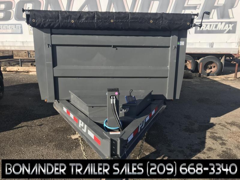2021 PJ Trailers 16' x 83" Low Pro Dump w/ 8k Axles Trailer 2021 PJ Trailers 16' x 83" Low Pro Dump w/ 8k Axles Trailer