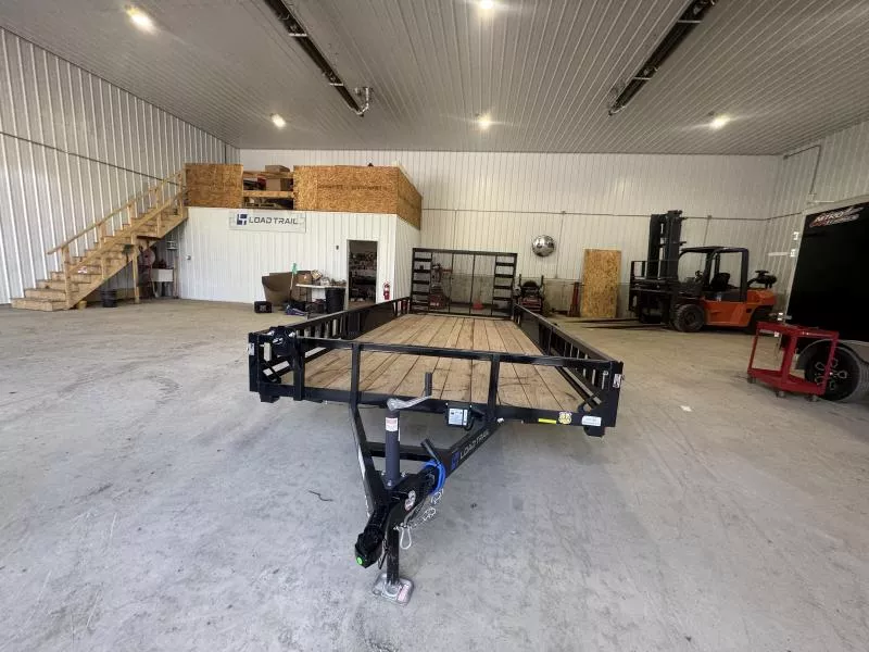 83" X 16' TANDEM AXLE UTILITY (2" X 3" ANGLE FRAME)