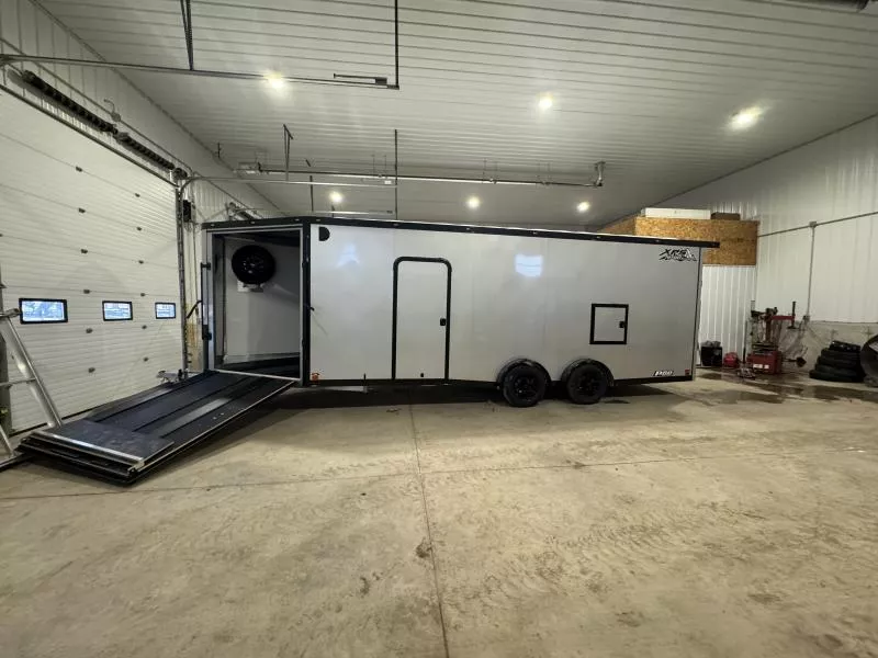 2026 Nitro 7.5x22 XPS Pro Inline Drive In/Out Snowmobile Trailer