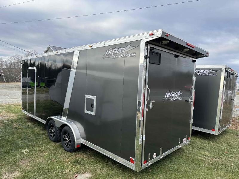 2024 Nitro XPS INLINE 7.5X22 Snowmobile Trailer Charlie & Son