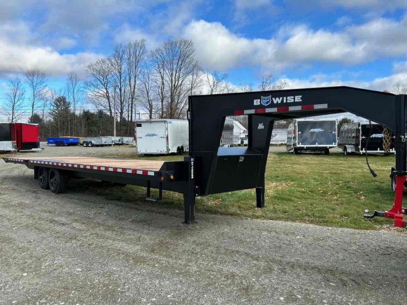 2023 BWISE EDG3017 GOOSENECK DECKOVER Equipment Trailer Charlie