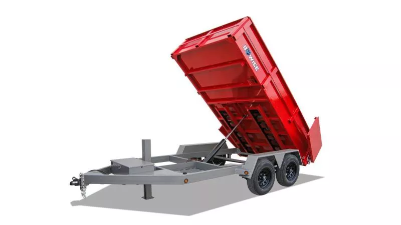 2026 BWISE DLP10 72x12 10K Tandem Axle  Dump Trailer