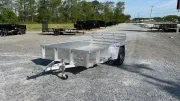 2026 SPORT HAVE 6X10 ALUM UTILITY 3K ALUM DECK TREAD PLATE SIDES F 