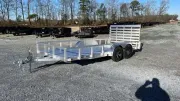 2026 SPORT HAVE 7X16 ALUM UTILITY 7K TANDEM ALUM DECK 