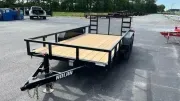 2026 Nolan Manufacturing 7X14 7K LANDSCAPE TANDEM AXLE W/ SPRING GATE 